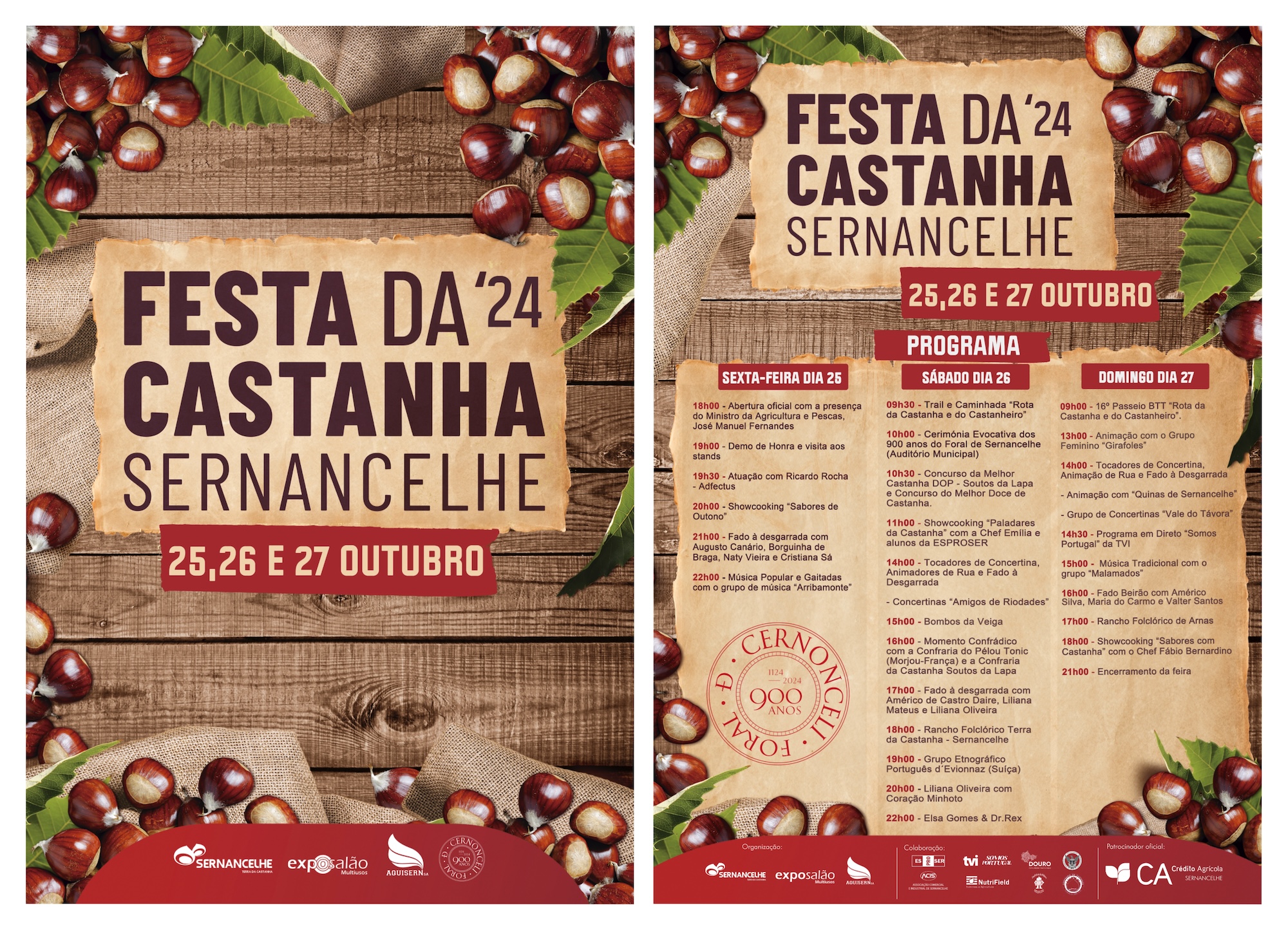 Sernancelhe organiza 32 Edição da Festa da Castanha